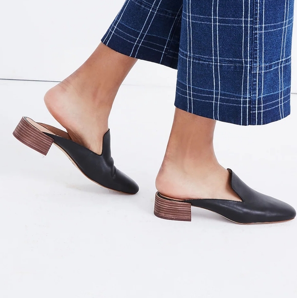 Madewell The Willa Loafer Mule black 7 - Picture 2 of 16